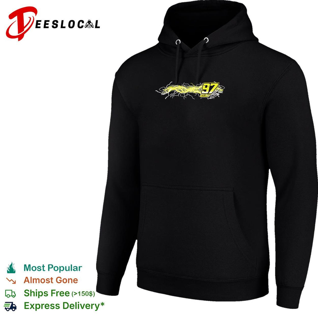 Shane van Gisbergen 97 SVG lightning bolt signature NASCAR shirt