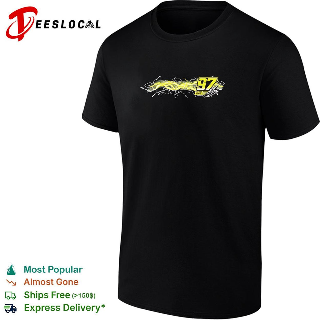 Shane van Gisbergen 97 SVG lightning bolt signature NASCAR shirt
