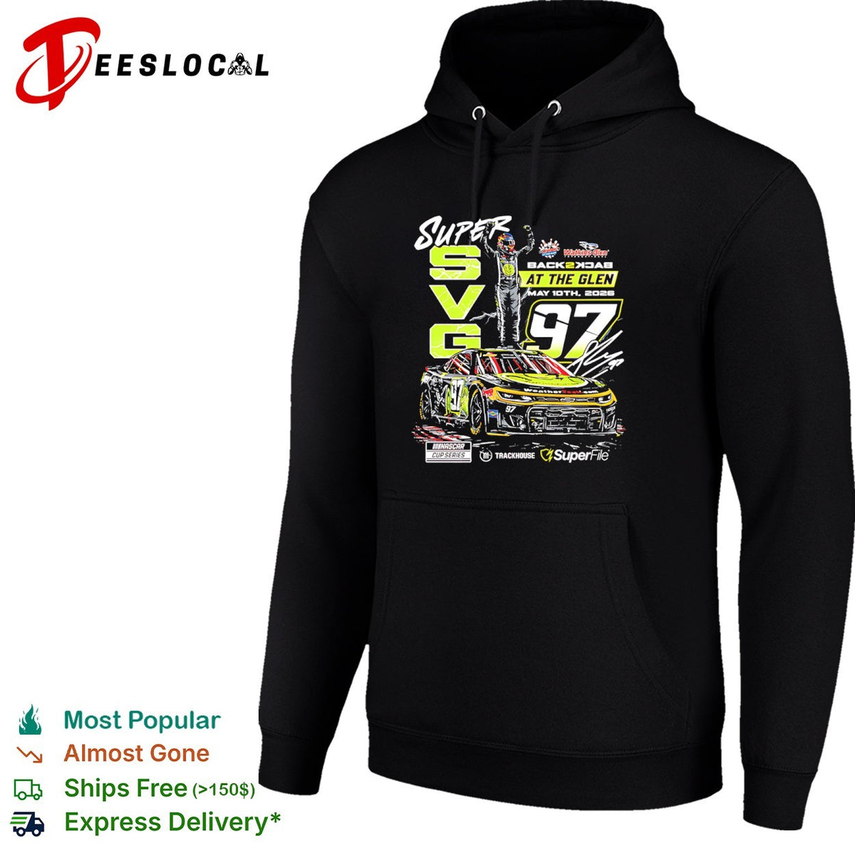 Shane van Gisbergen Trackhouse Racing NASCAR Cup Series Super SVG 97 shirt