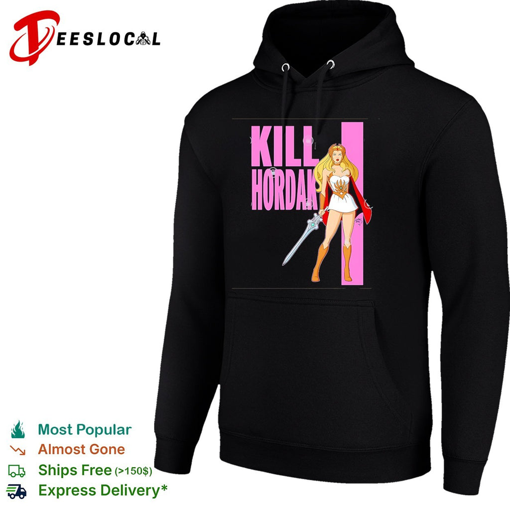 She-Ra warrior princess sword Kill Hordan battle retro cartoon art shirt