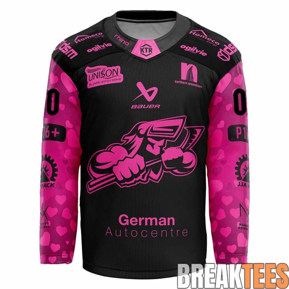 Sheffield Steelers 2026 Valentines Hockey Jersey