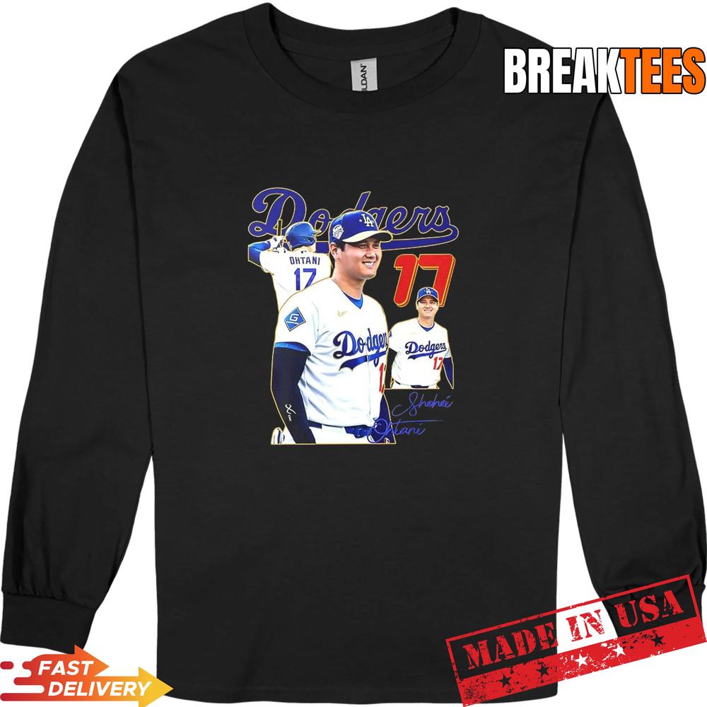 Shohei Ohtani Los Angeles Dodgers MLB 2026 signature T-Shirt