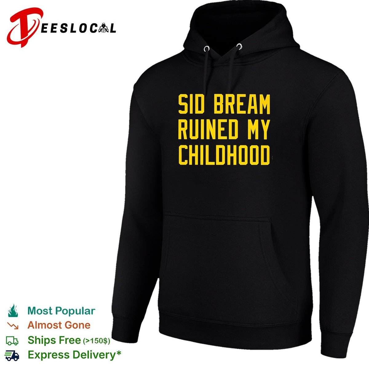 Sid Bream Ruined My Childhood Pittsburgh Pirates MLB Baseball Fan Rivalry shirt