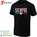 Siempre contigo Mexico Seleccion Nacional soccer flag shirt