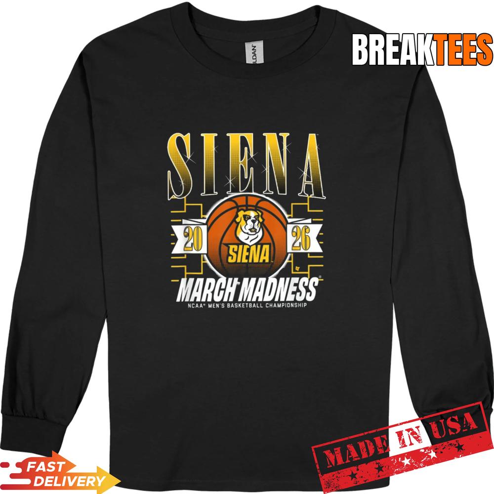 Siena Saints 2026 March Madness Men’s Basketball Championship T-Shirt