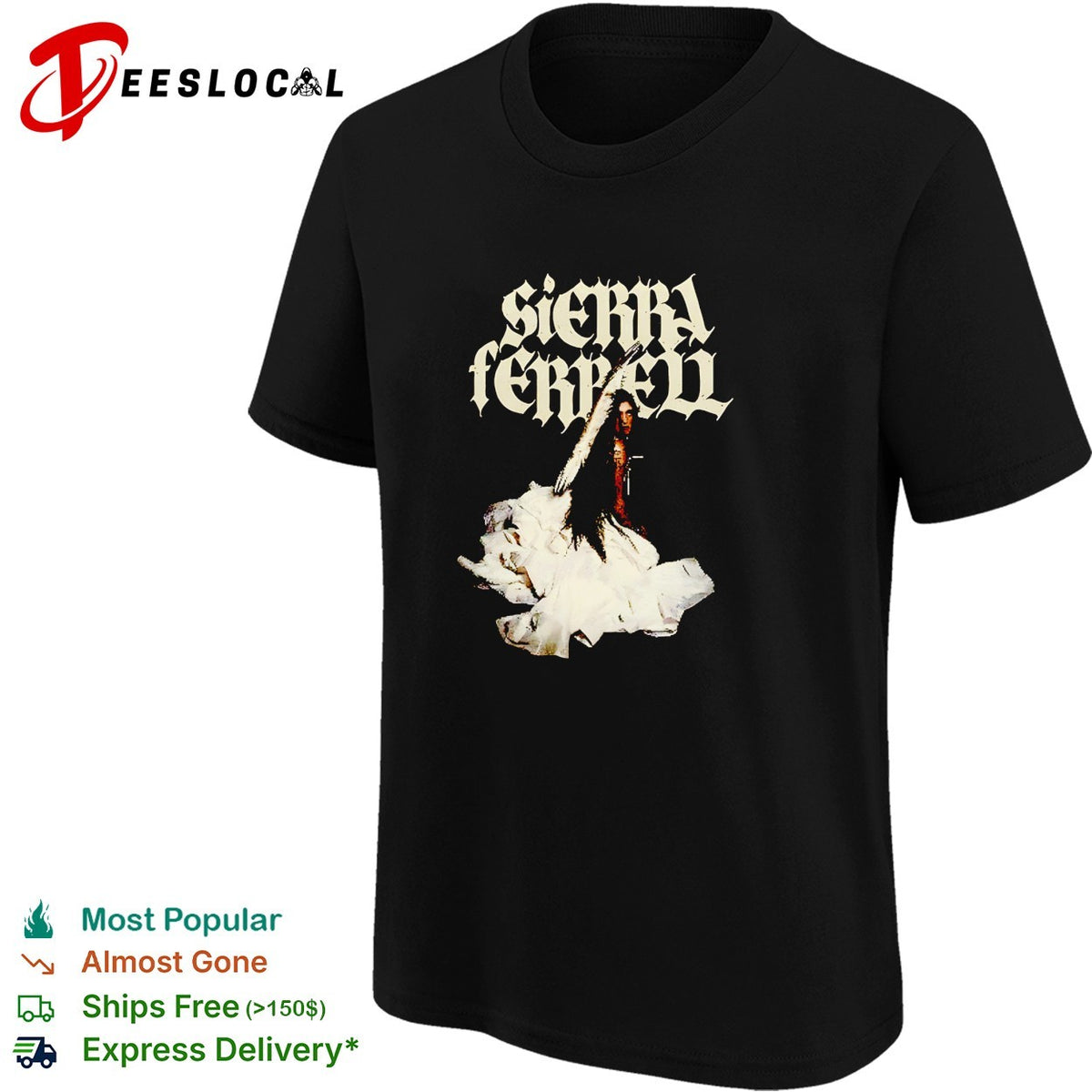 Sierra Ferrell Americana folk music singer songwriter concert shirt