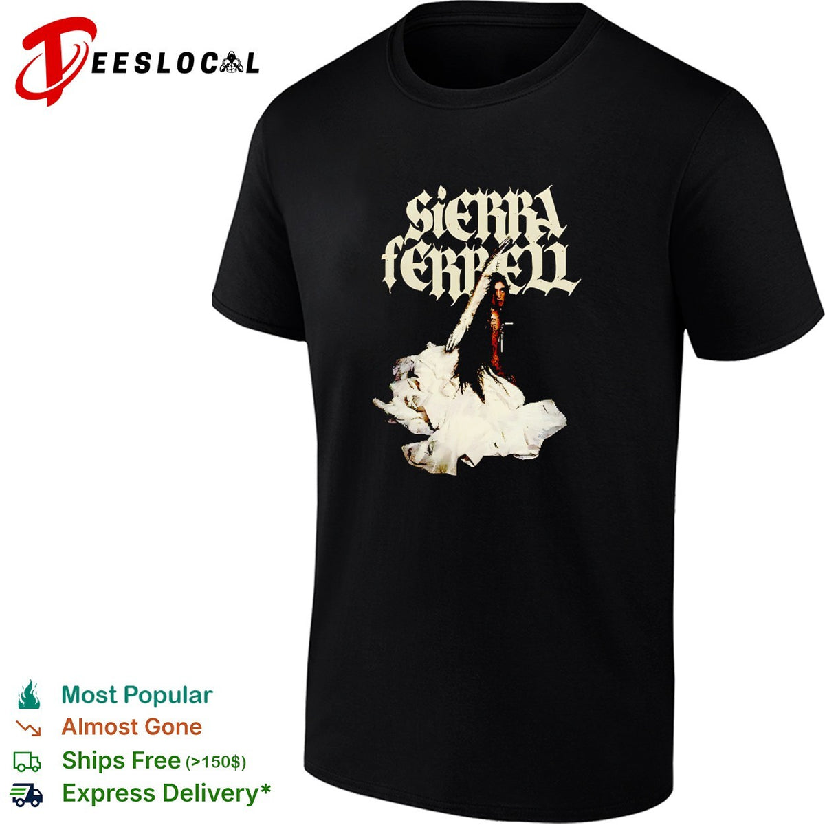 Sierra Ferrell Americana folk music singer songwriter concert shirt