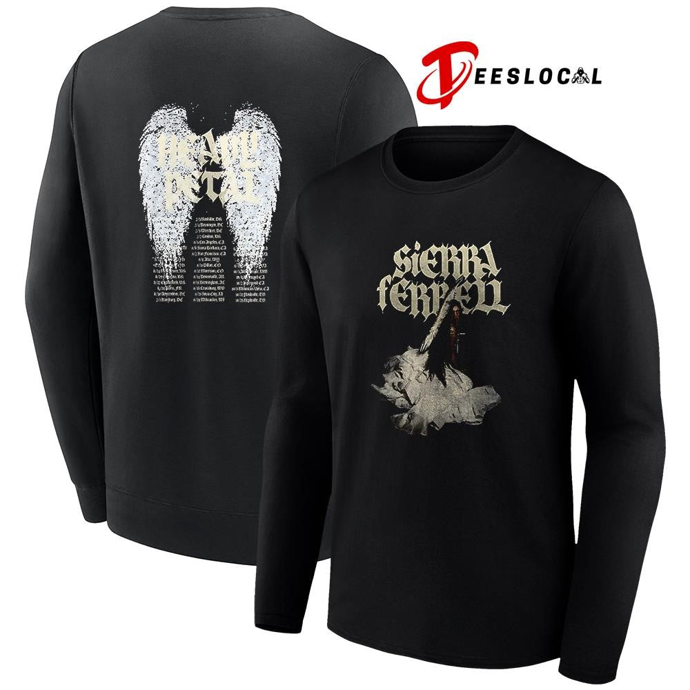 Sierra Ferrell Heavy Petal tour photo with wings dates schedule shirt