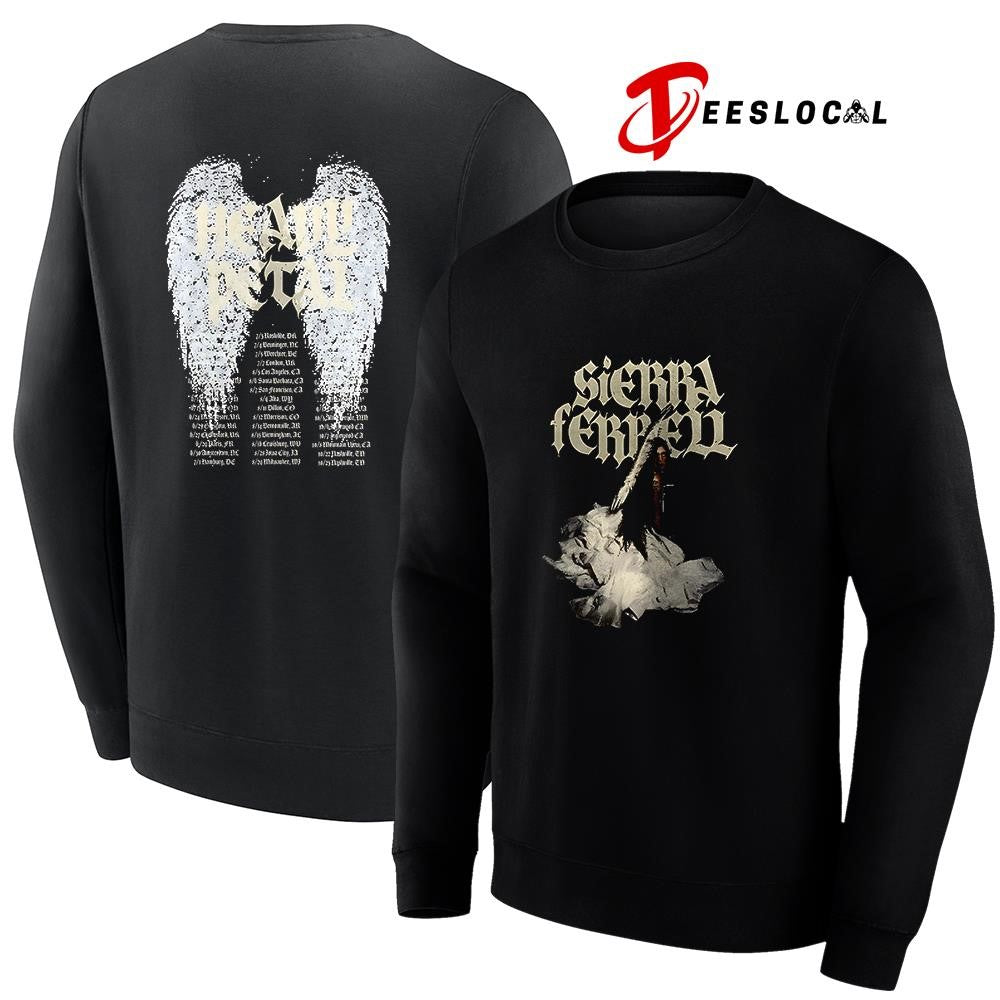 Sierra Ferrell Heavy Petal tour photo with wings dates schedule shirt