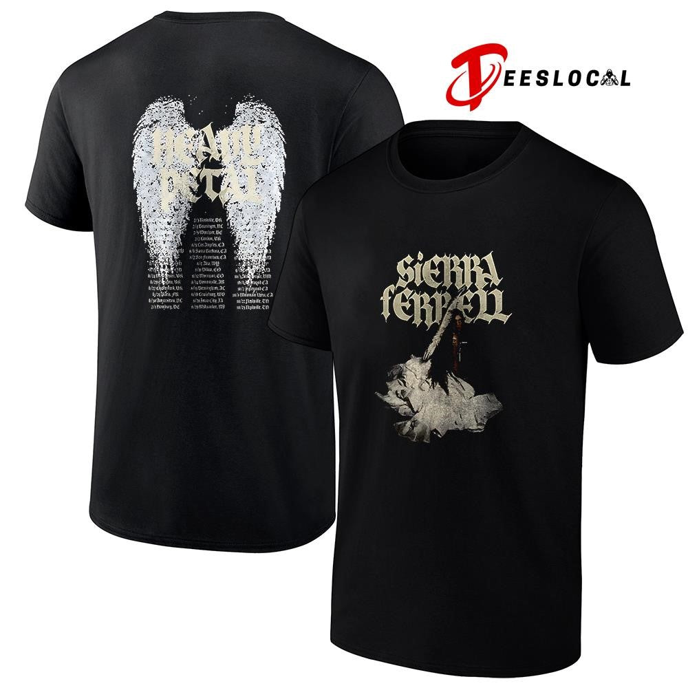 Sierra Ferrell Heavy Petal tour photo with wings dates schedule shirt