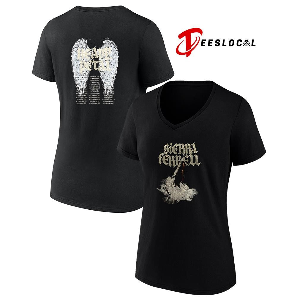 Sierra Ferrell Heavy Petal tour photo with wings dates schedule shirt