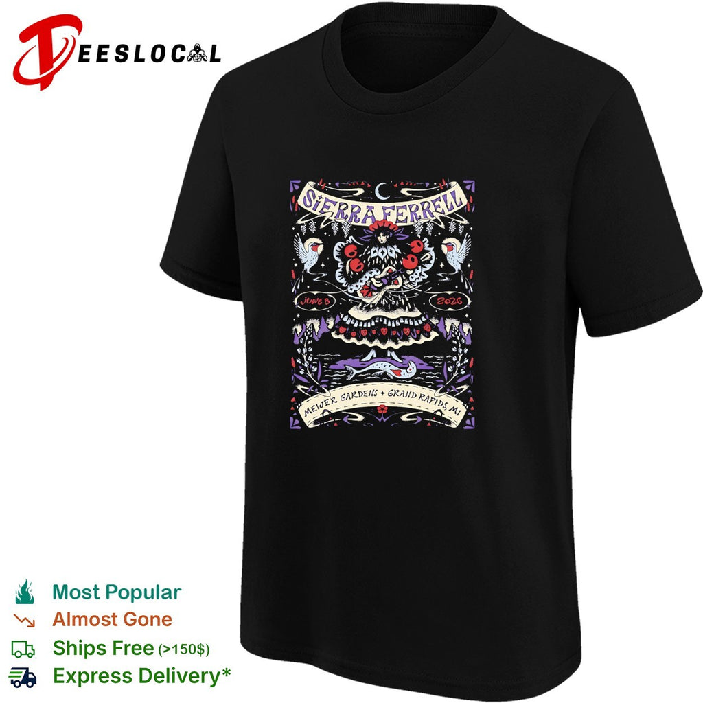Sierra Ferrell June 8 2026 Meijer Gardens Grand Rapids MI concert event shirt