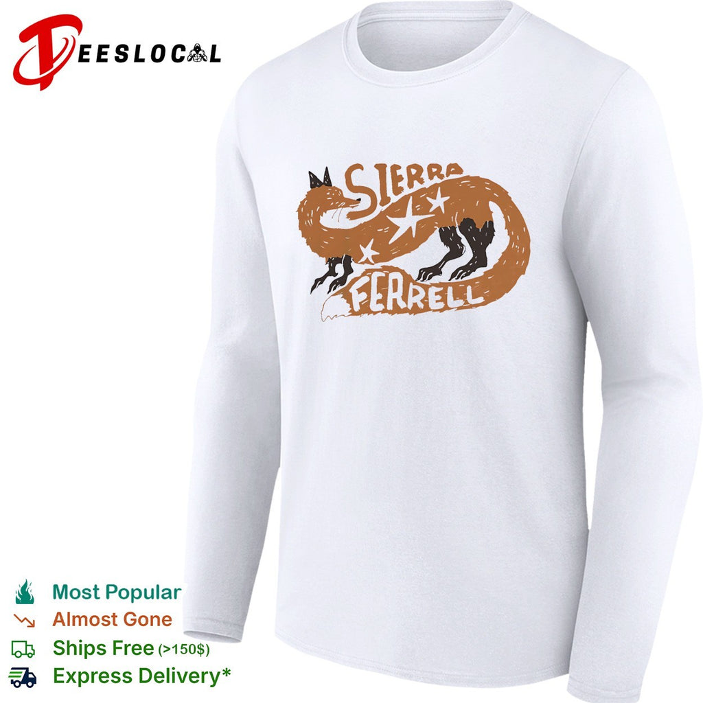 Sierra Ferrell fox design folk musician country music singer artist music shirt
