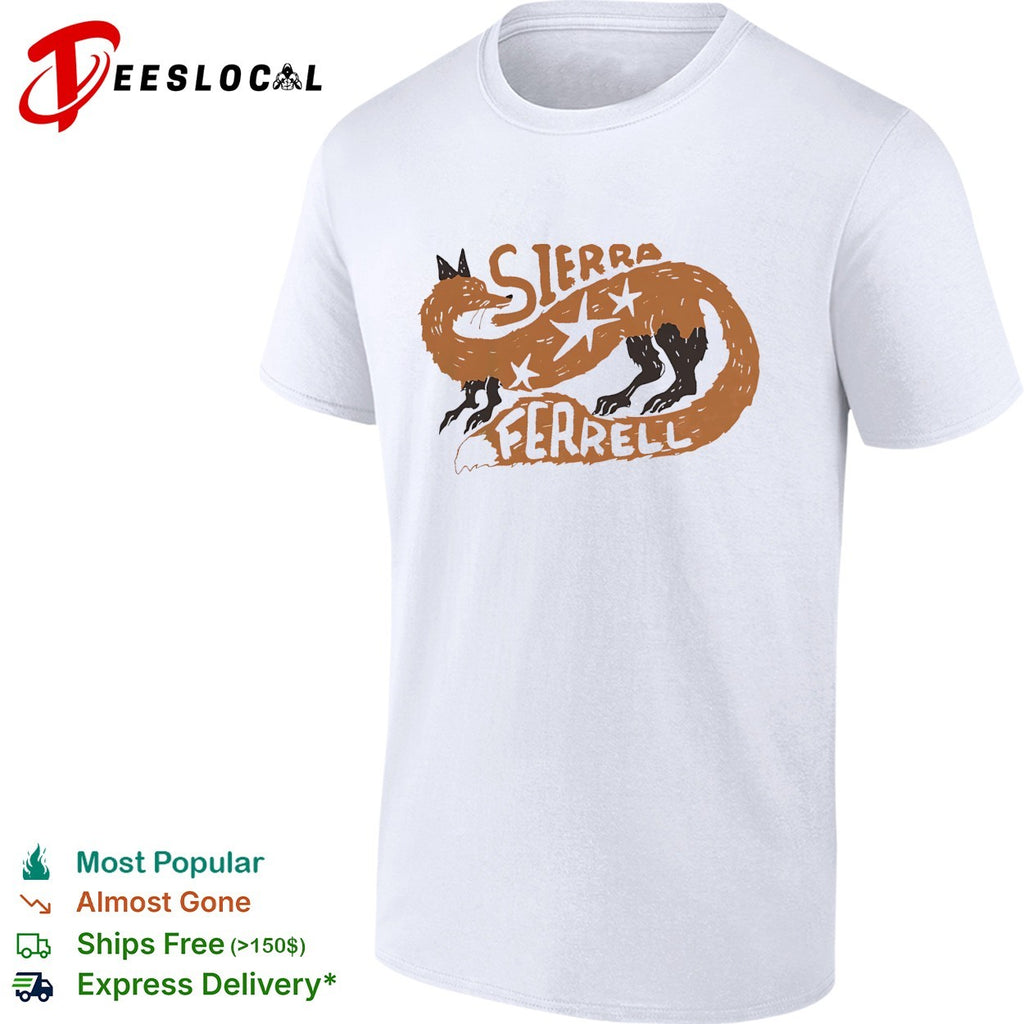 Sierra Ferrell fox design folk musician country music singer artist music shirt