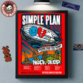 Simple Plan Bigger Than You Think Europe And UK Tour 2026 With Special Guests Neck Deep Schedule Dates List Home Decor Poster Canvas