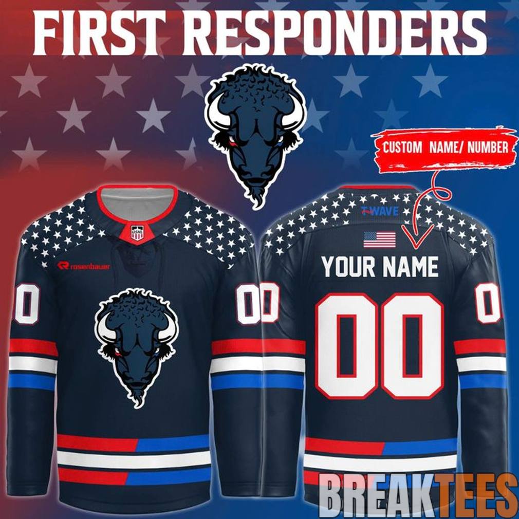 Sioux Falls Stampede 2026 First Responders Hockey Jersey