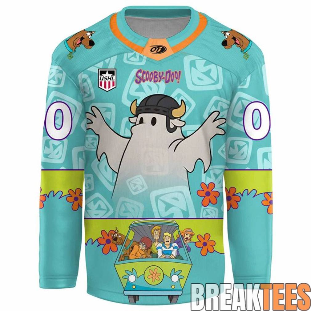 Sioux Falls Stampede Scooby-Doo Hockey Jersey
