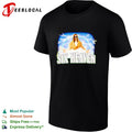 Six Heaven Jesus Christ raibow cloud graphic shirt
