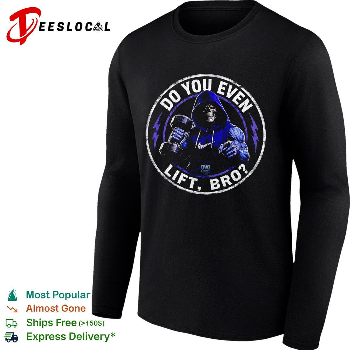 Skeletor Masters Do You Even Lift Bro gym fitness shirt