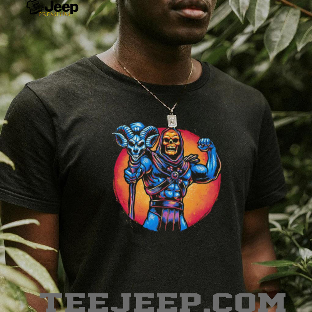 Skeletor Masters of the Universe Muscles Retro Villian T Shirt