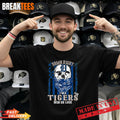 Skull Damn Right I’m a Detroit Tigers Baseball Fan Win Or Lose US Flag T-Shirt