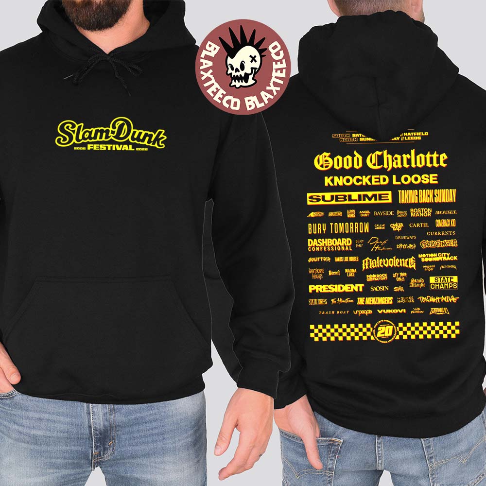 Slam Dunk Festival 2026 Merch Lineup T-Shirt Hoodie