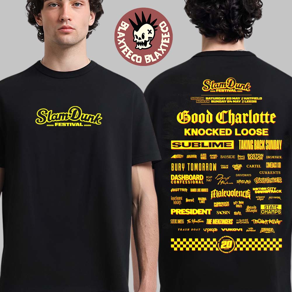 Slam Dunk Festival 2026 Merch Lineup T-Shirt Hoodie