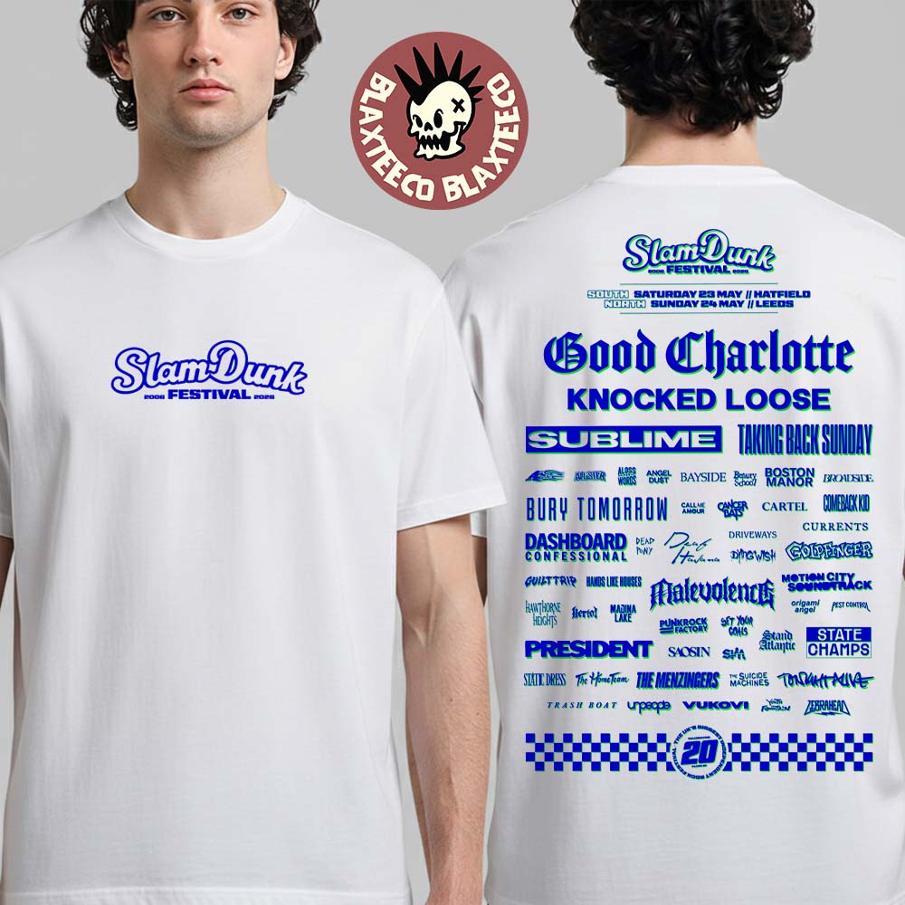 Slam Dunk Festival 2026 Merch Lineup T-Shirt Hoodie