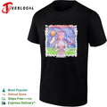 Slaughblood praying woman with unicorn and dragon parental advisory poster shirt