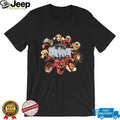 Slipknot Band Members Mask Graphic Pentagram Logo Heavy Metal T Shirt