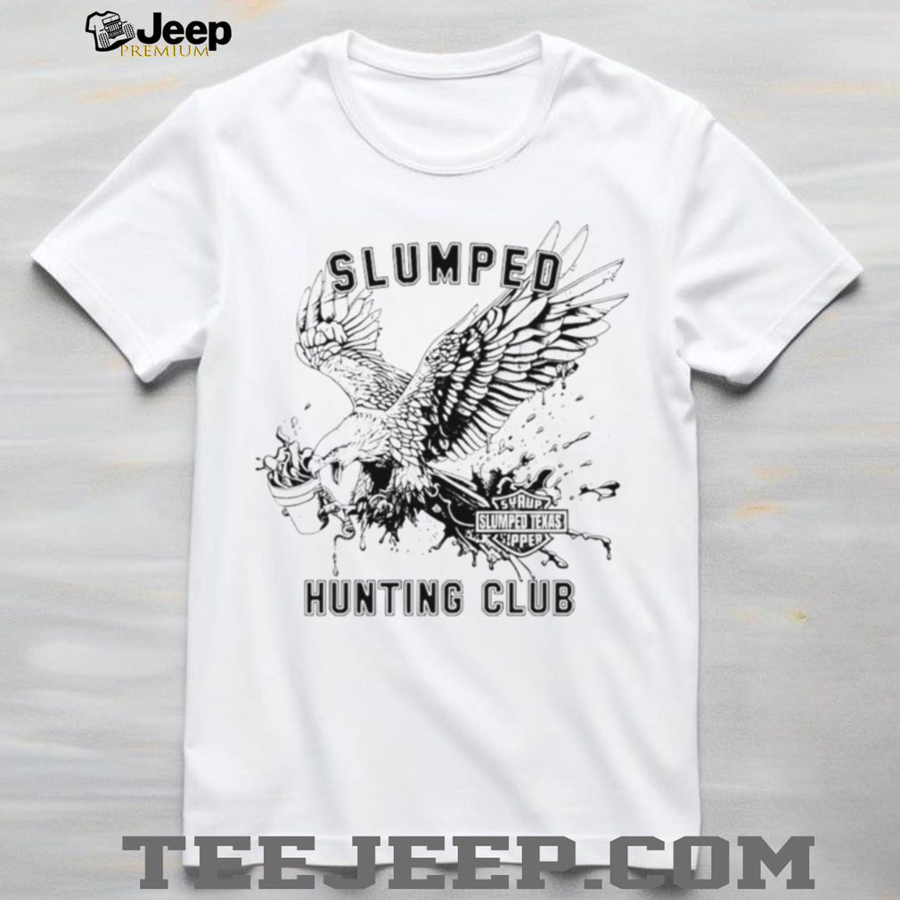 Slumped Hunting Club graphic eagle shirt