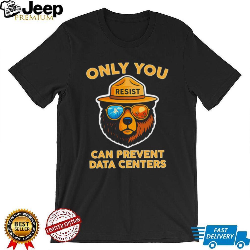 Smokey Bears only you can prevent data centers vintage shirt