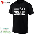 So much winning The Dan Bongino Show American flag shirt