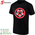 Soccer Ball Star Emblem Minimalist shirt