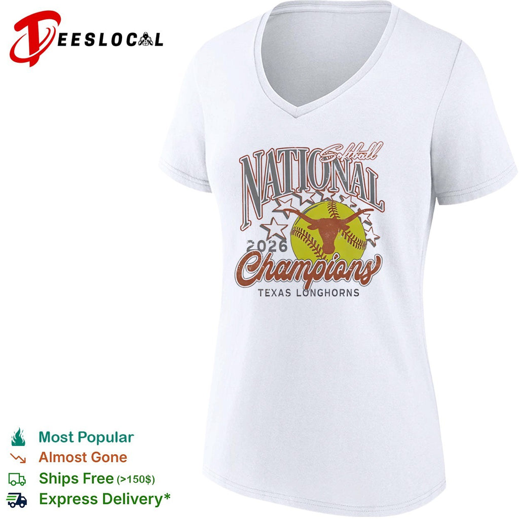 Softball National 2026 Champions Texas Longhorns shirt
