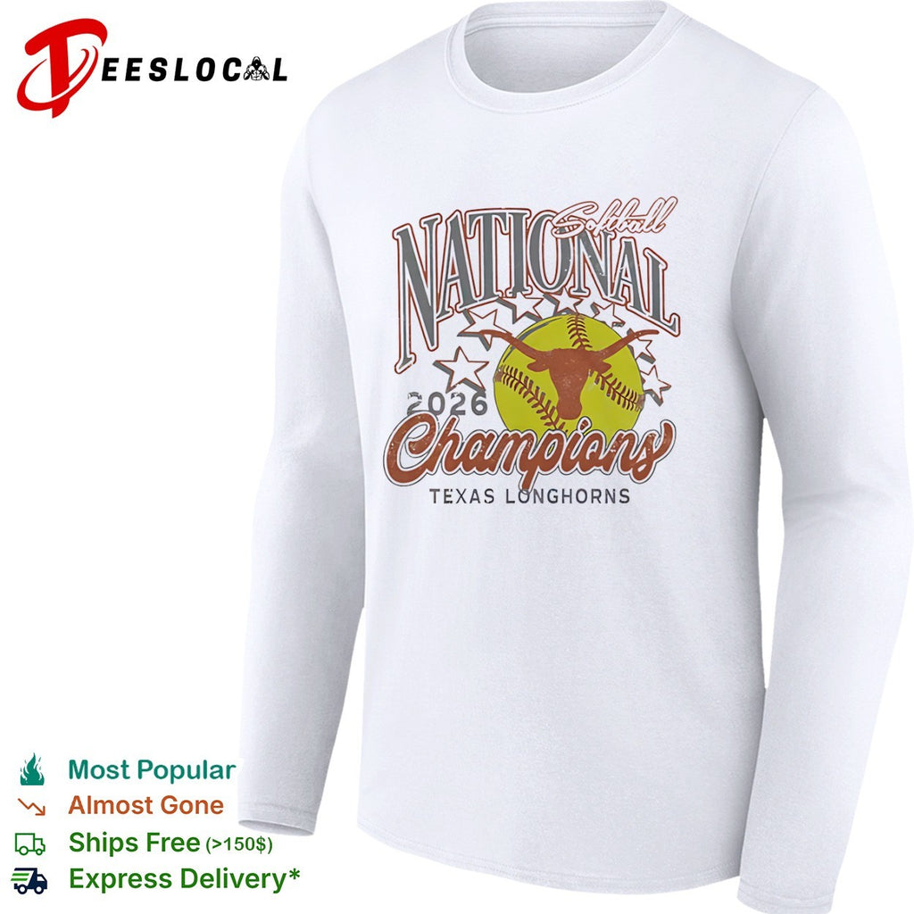Softball National 2026 Champions Texas Longhorns shirt