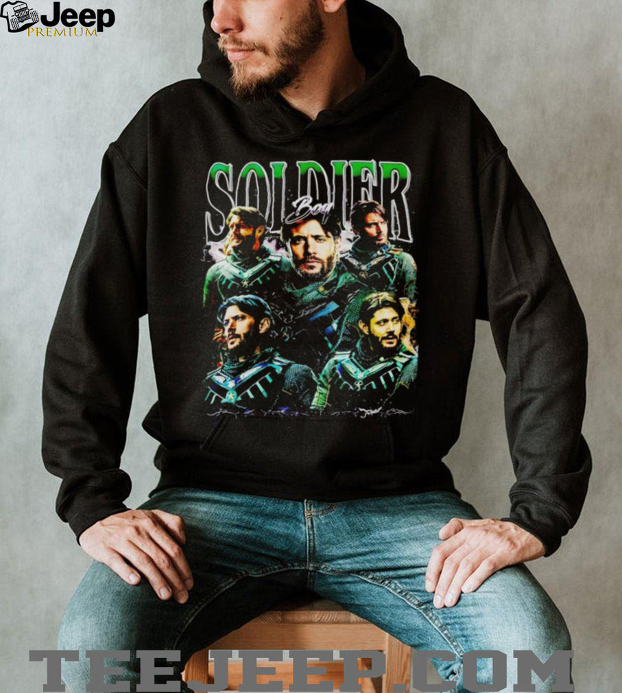 Soldier Boy The Boys Retro Bootleg Vintage 90s Style Hero T Shirt