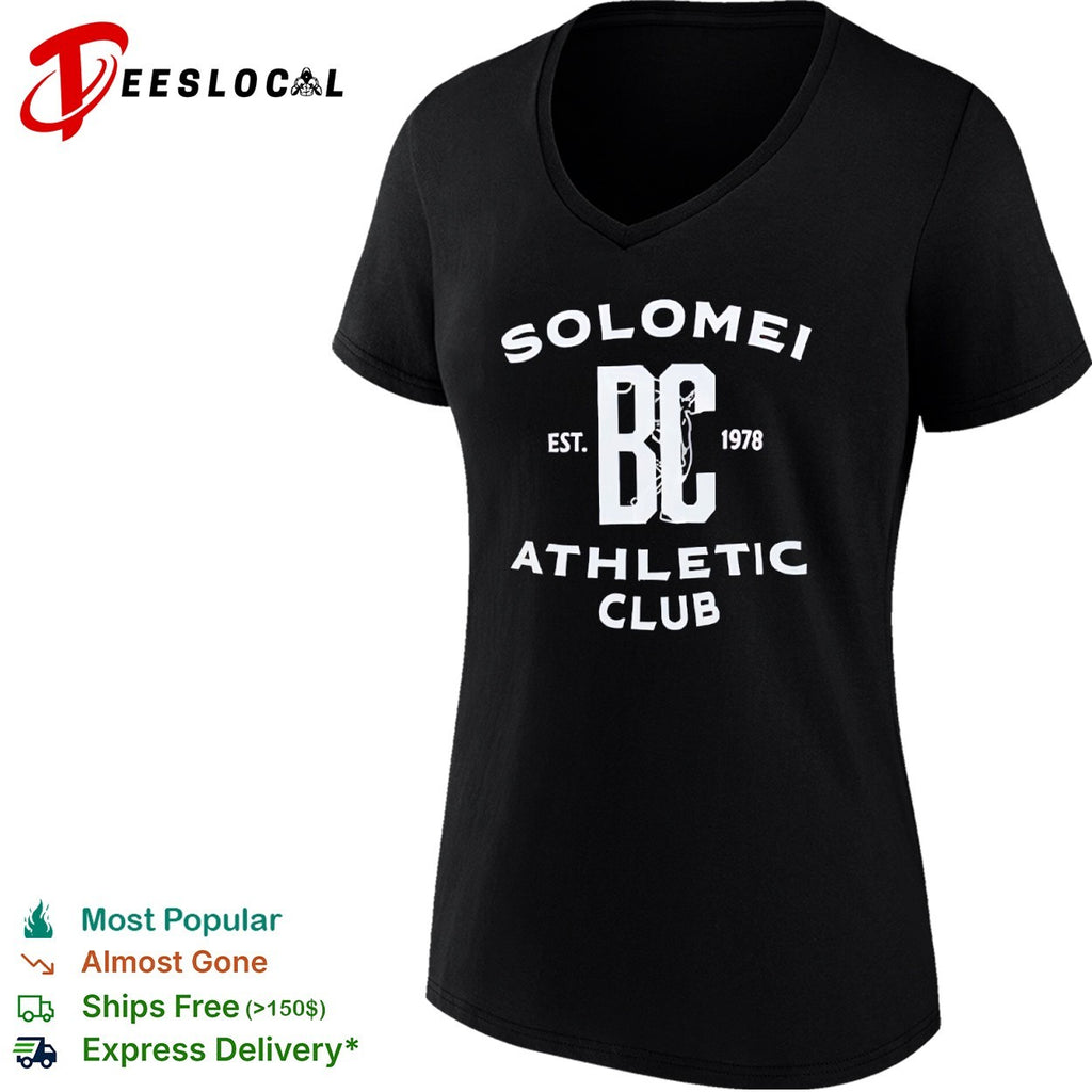 Solomei BC Est 1978 Athletic Club text design inspired by Brunello Cucinelli shirt