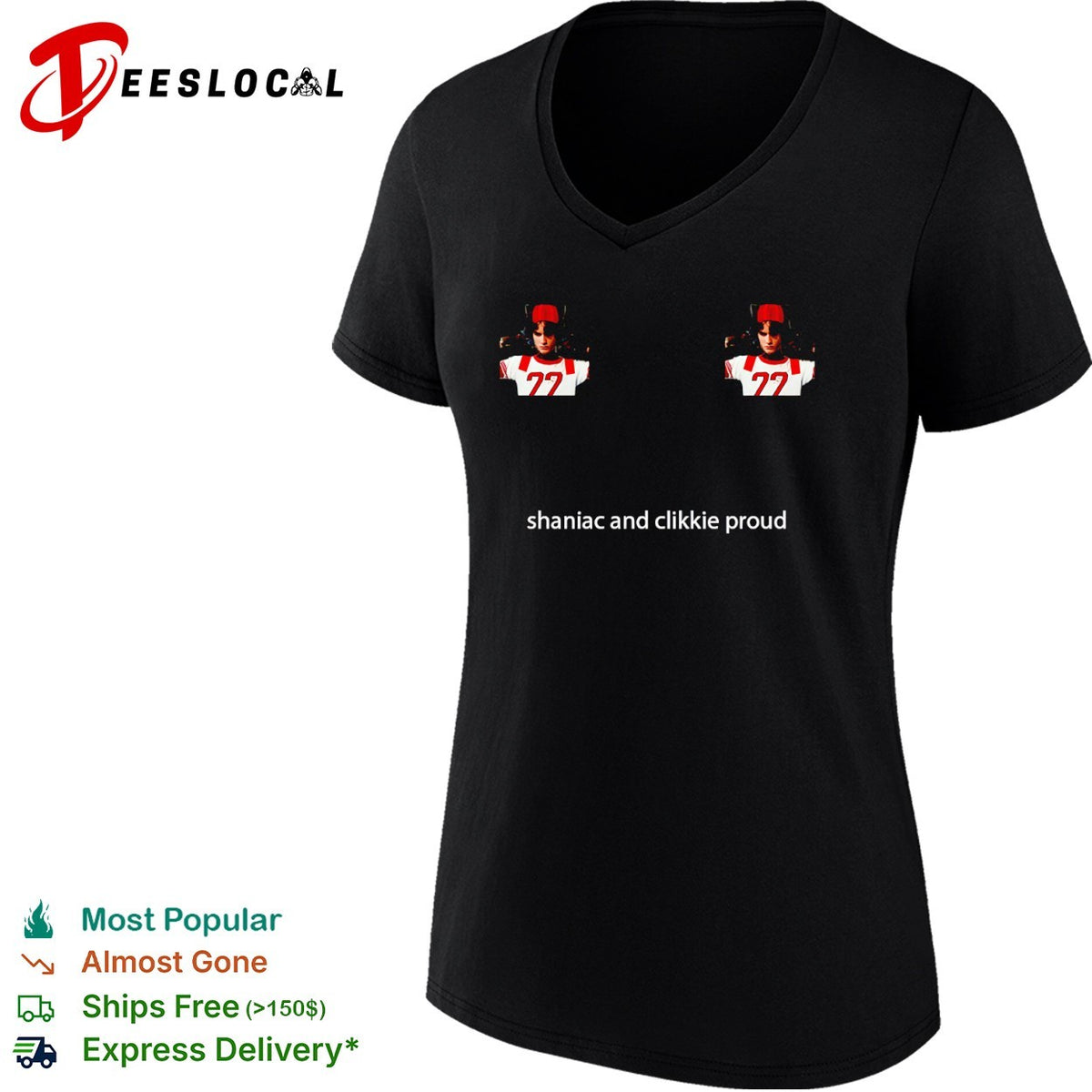 Sombr shaniac and clikkie proud shirt