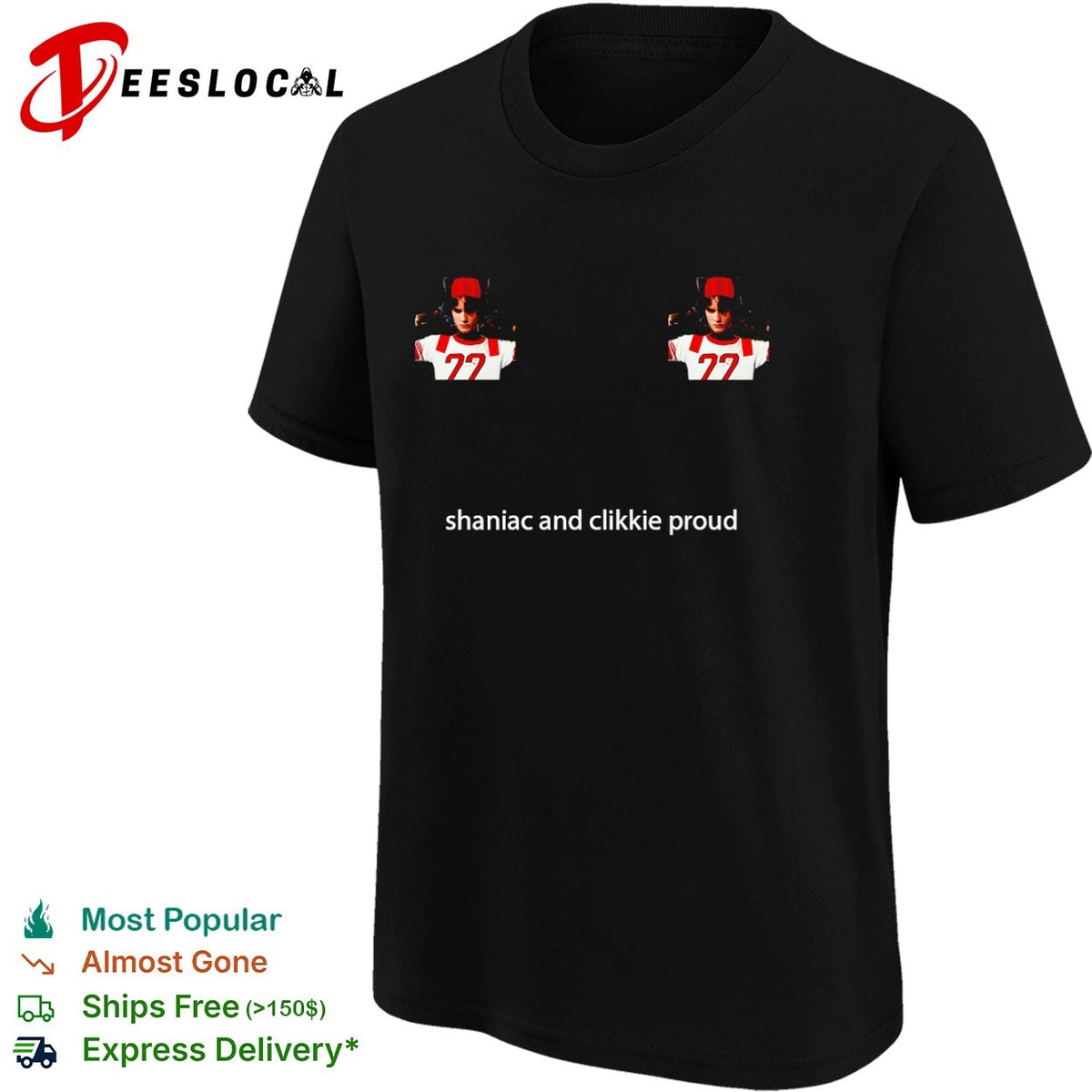 Sombr shaniac and clikkie proud shirt