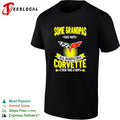 Some grandpas take naps real grandpas drive Corvette then take a nap humor shirt