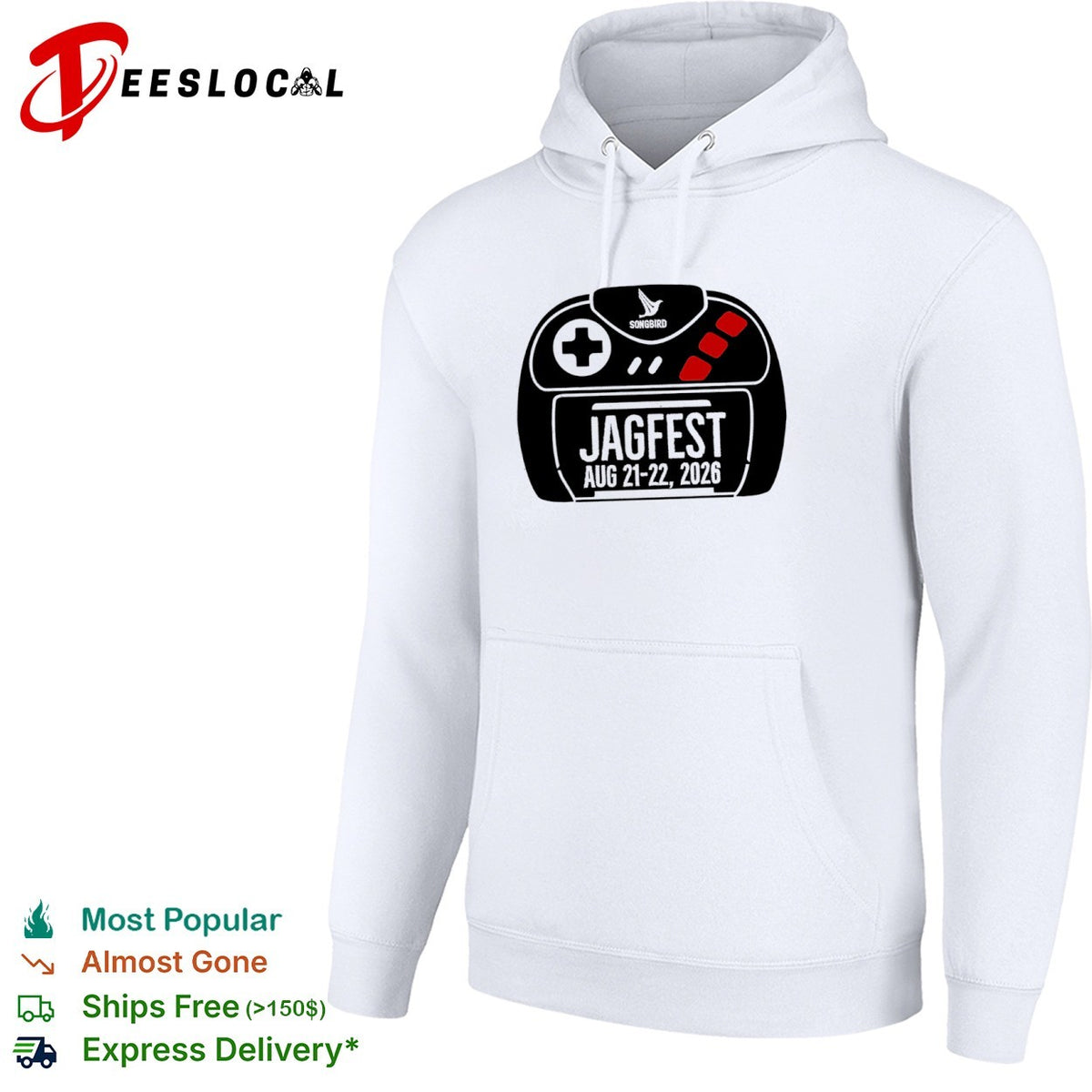 Songbird Jagfest Aug 21 22 2026 Atari Jaguar Video Game Retro Gaming Event shirt