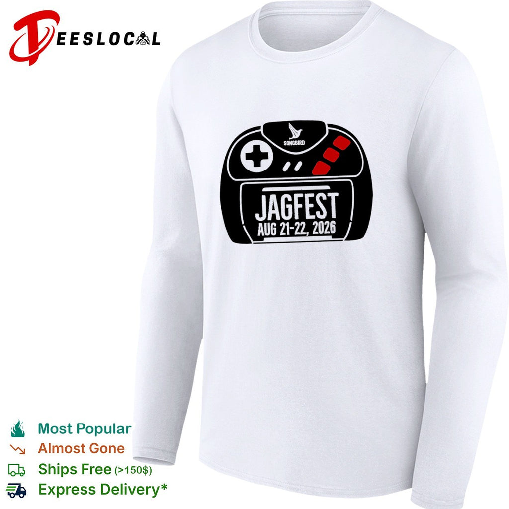 Songbird Jagfest Aug 21 22 2026 Atari Jaguar Video Game Retro Gaming Event shirt