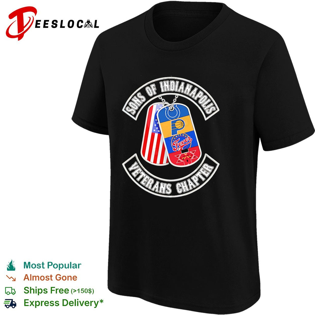 Sons of Indianapolis Veterans Chapter Colts Pacers Fever shirt