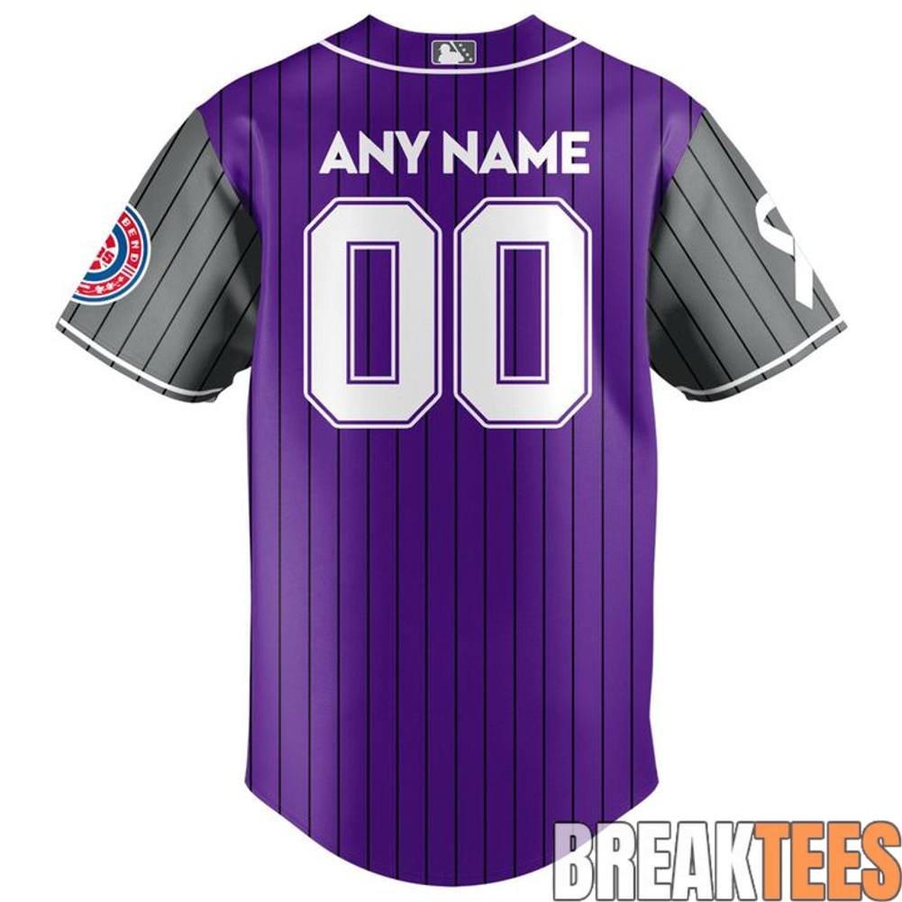 South Bend Cubs 2026 Cancer Awareness Night Jersey