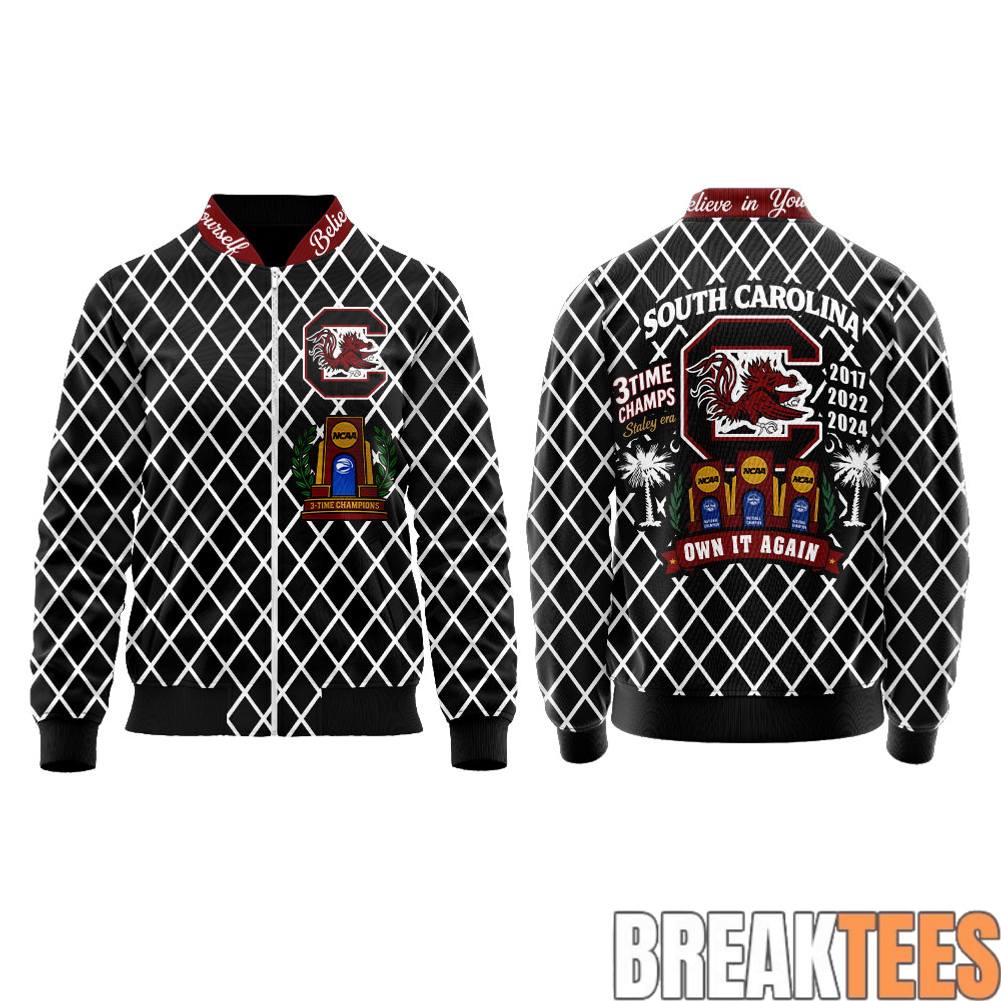 South Carolina Gamecocks Dawn Staley Own It Again Special Bomber Jacket