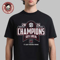 South Carolina Gamecocks Women’s Basketball 2026 SEC Regular Season Champions Locker Room T-Shirt