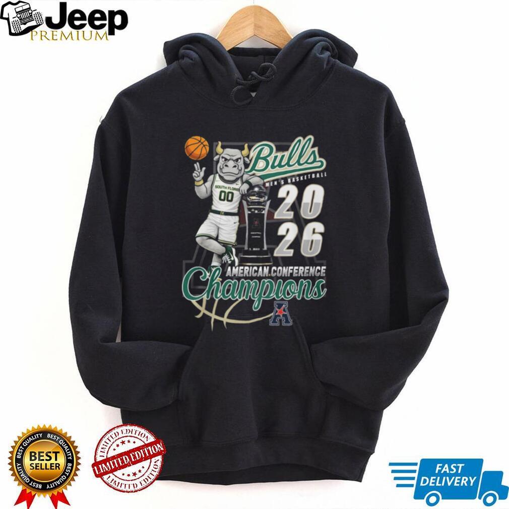 South Florida Bulls 2026 American Conference Men’s Basketball Champions T Shirt