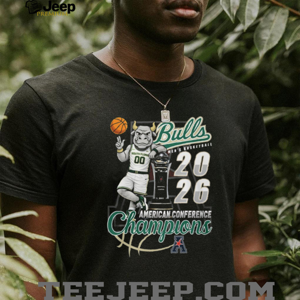 South Florida Bulls 2026 American Conference Men’s Basketball Champions T Shirt