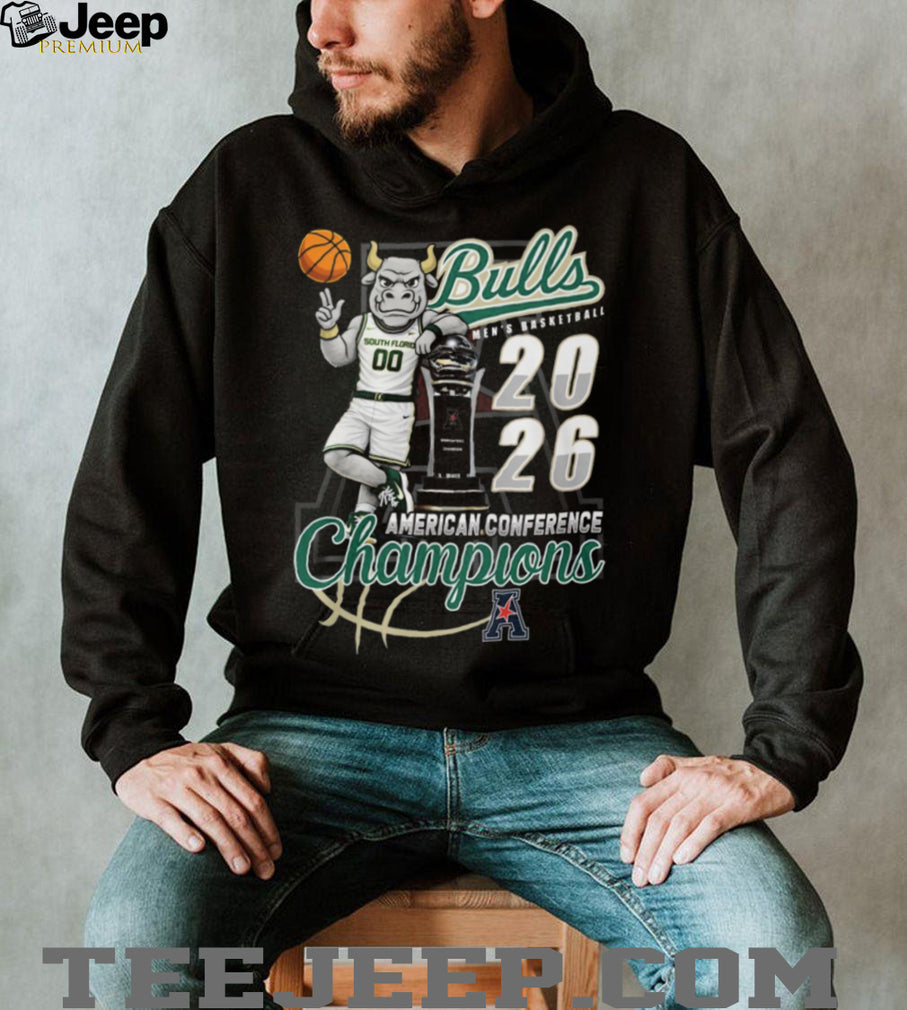 South Florida Bulls 2026 American Conference Men’s Basketball Champions T Shirt
